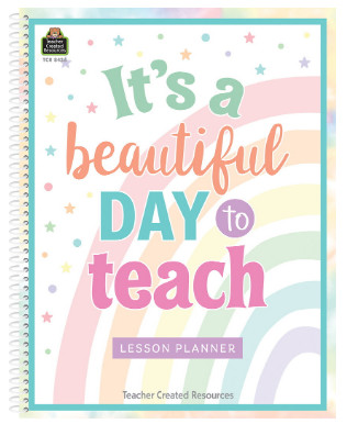 Pastel Pop Lesson Planner