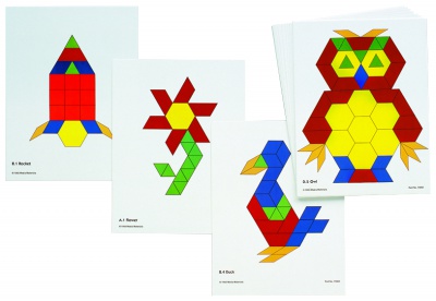 Pattern Block Activity Cards Set of 20
