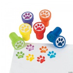 Paw Print Stampers Assorted 6 pcs