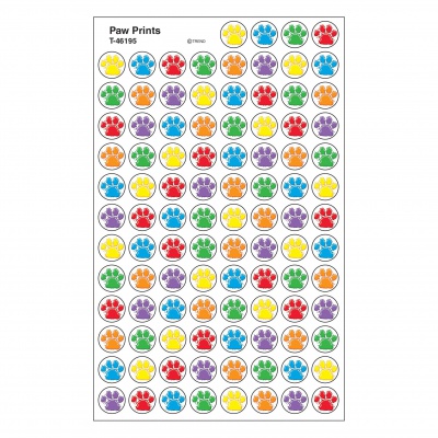 Paw Prints SuperSpots Stickers