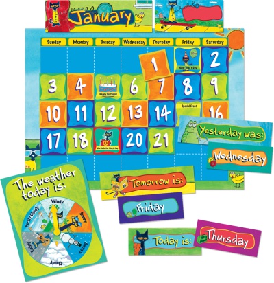 Pete the Cat Calendar Kit
