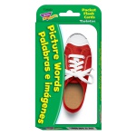 Picture Words/Palabras e im'agenes (English/Spanish) Pocket Flash Cards