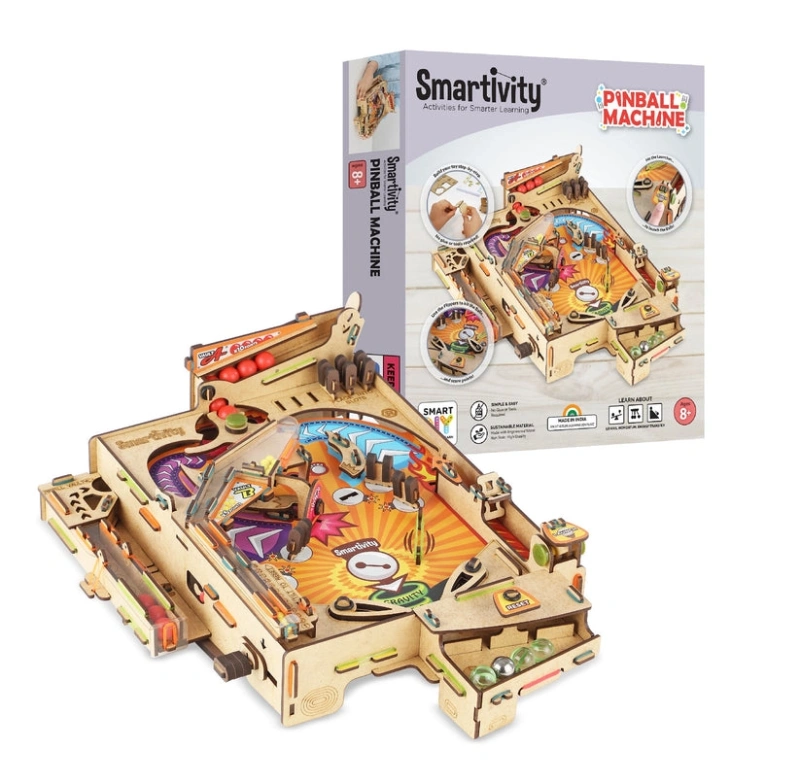 Pinball Machine STEM Kit – Smartivity Grades A8+