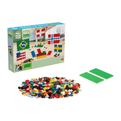 Plus-Plus Flags Of The World Puzzle By Number