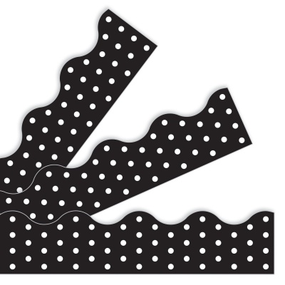 Polka Dots Black Terrific Trimmers
