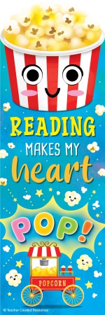Popcorn Smelly Bookmarks