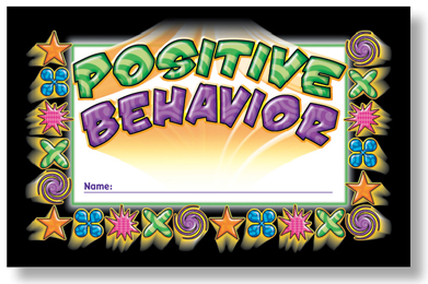 Positive Behavior Incentive Punch Cards
