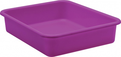 Purple Large Plastic Letter Tray 14 X 11 X 3