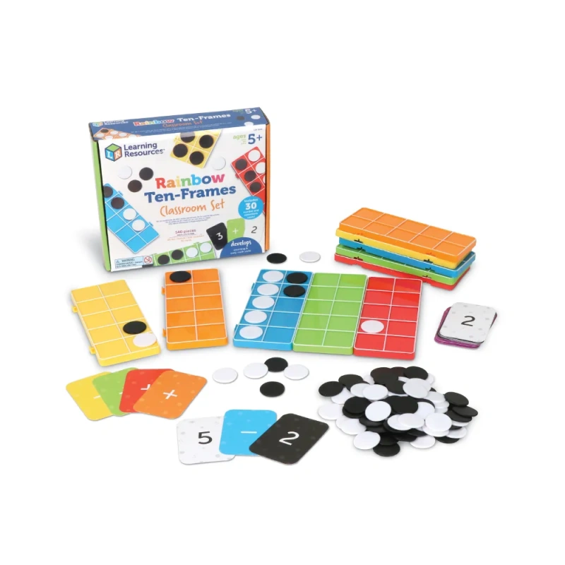 Rainbow Ten Frame Classroom Set