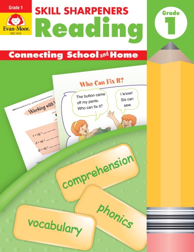 Grade 1 Reading Comprehension Workbook | Phonics Practice