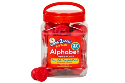 Ready2Learn Dough & Paint Stampers, Uppercase Alphabet