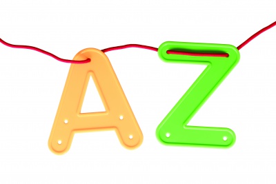 Ready2Learn Lacing Letters, Uppercase