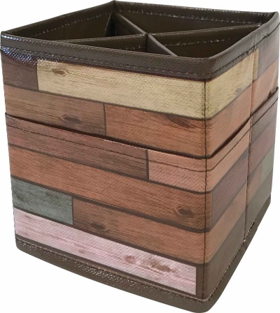 Reclaimed Wood Desktop Organizer