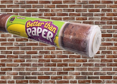 Red Brick Better Than Paper Bulletin Board Roll