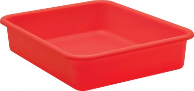 Red Large Plastic Letter Tray 14 X 11 X 3