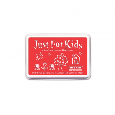 Red Stamp Pad Just For Kids