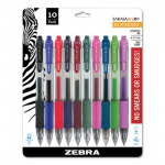 Sarasa Assorted Gel 10 Pack Med Retractable