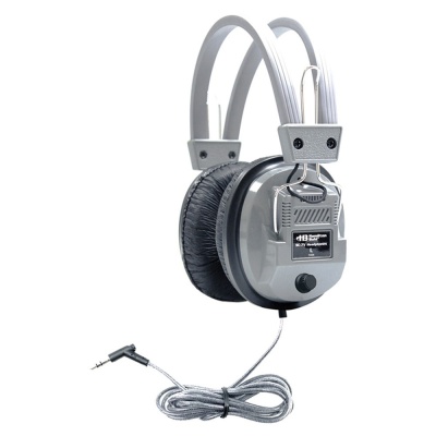 School-Mate Stereo/Mono Headphone, Four-in-one w/ volume control