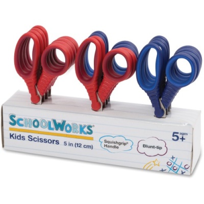 Schoolworks 5 Kids Scissor Classpack of 12