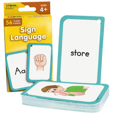 Sign Language Flash Cards