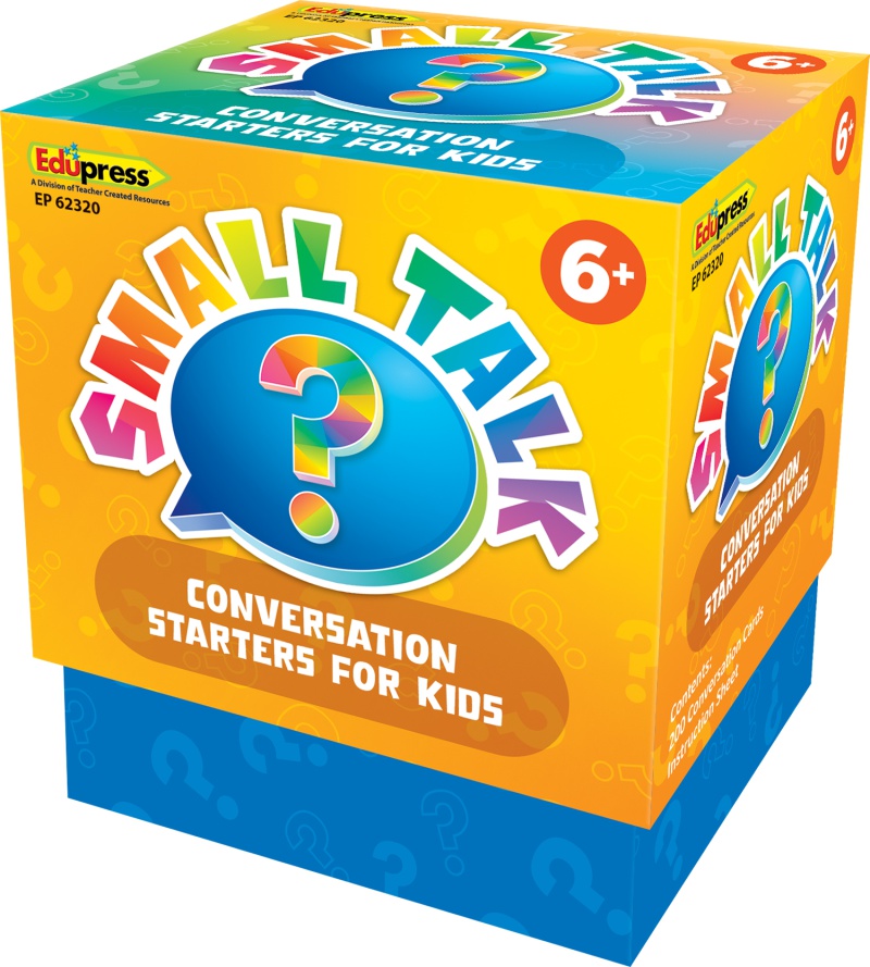 Simple Talk Set Small Talk Conversation Cards for Kids | Ages 6+