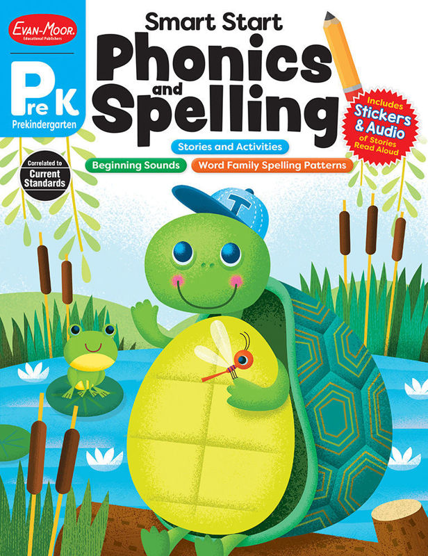 Smart Start Phonics Workbook for Kindergarten | PreK Reading