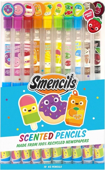 Smencil Scented Pencils Set of 10 2 Pencils