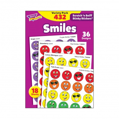 Smiles Stinky Stickers Variety Pack
