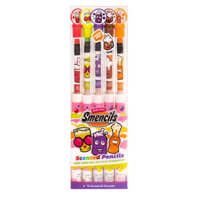 Soda Shop Smencils 5 Pack 2 Pencils