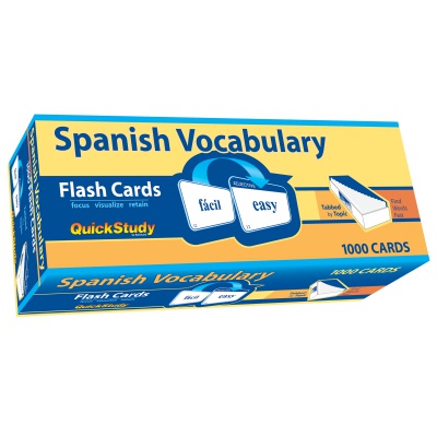 Spanish Vocabulary Flash Cards