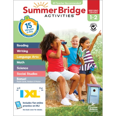 Summer Bridge Activities, Grades 1-2