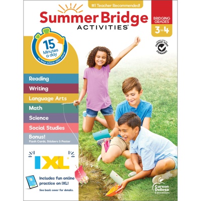 Summer Bridge Activities, Grades 3-4