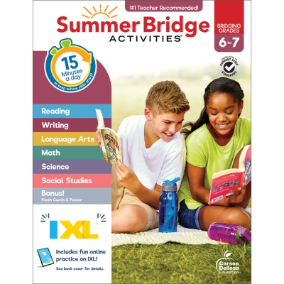 Summer Bridge Activities, Grades 6-7