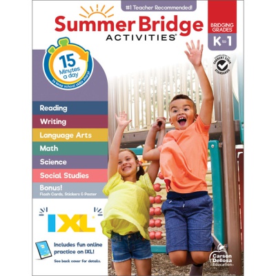 Summer Bridge Activities, Grades K-1