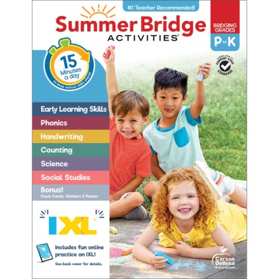 Summer Bridge Activities, Grades PreK-K