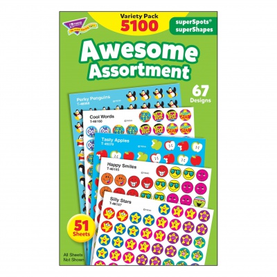 superSpots & SuperShapes Variety Pack, Awesome Assortment