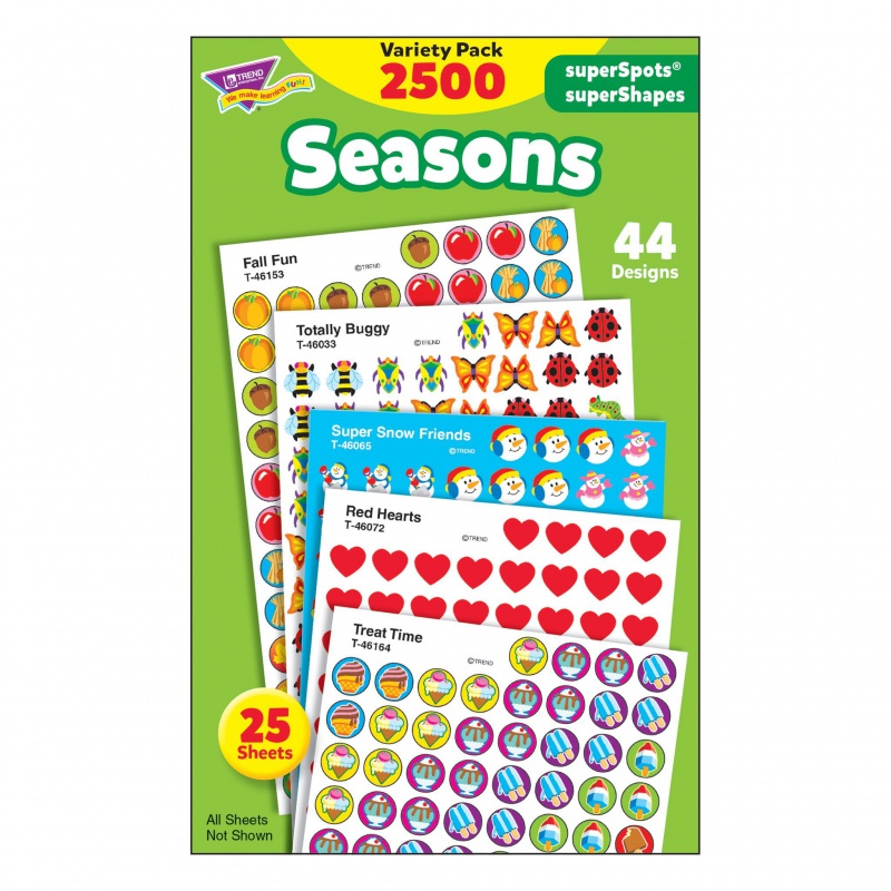 superSpots & SuperShapes Variety Pack, Seasons
