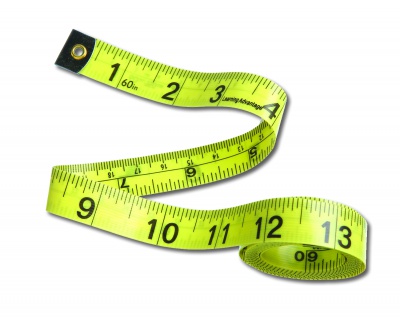 Tape Measure Set of 10 - 60 Yellow