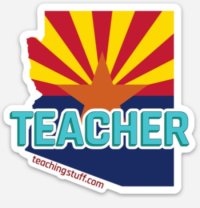 Teacher Arizona Sticker