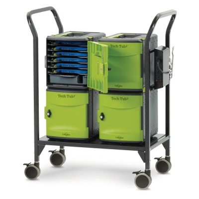 Tech Tub2 24-Device Modular Charging and Syncing Cart