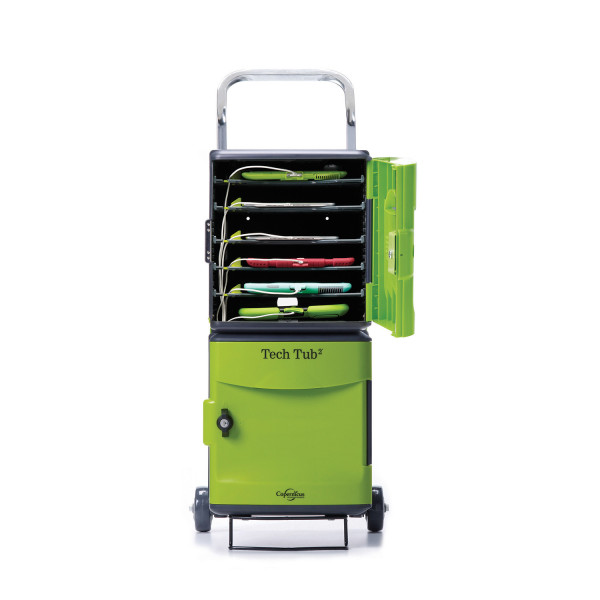 Tech Tub2 Trolley with USB Hub | Classroom Device Storage