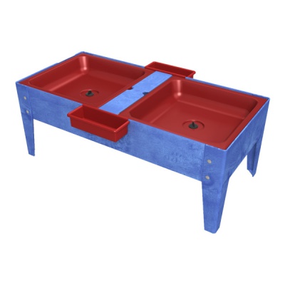 Toddler-Height Double Mite Activity Table