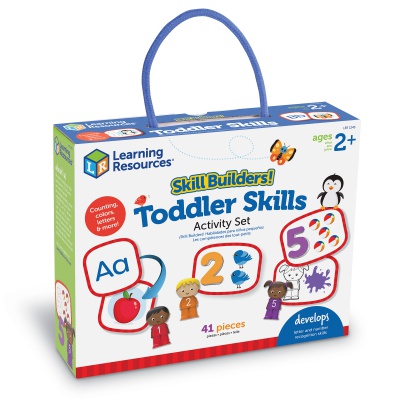 Toddler Skill Builder Activity Set ABC's and 123's