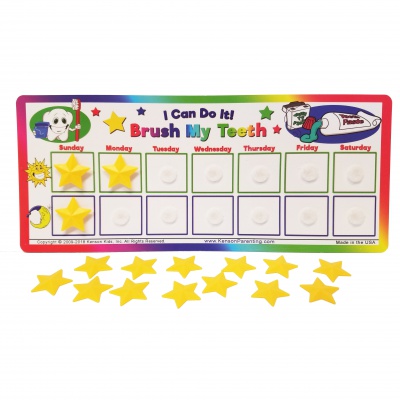 Tooth Brushing Chart I Can Do It!
