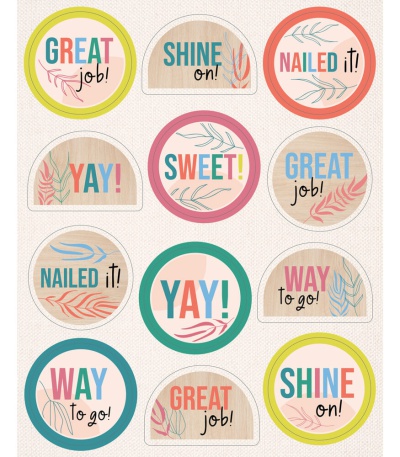 True To You Motivational Stickers