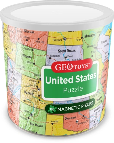 United States Magnetic Puzzle