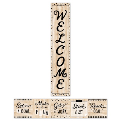 Welcome Banner Core Decor
