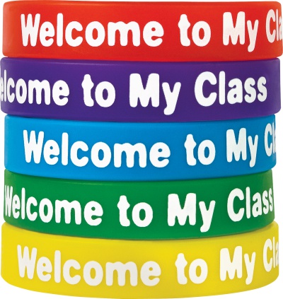 Welcome to My Class Wristbands