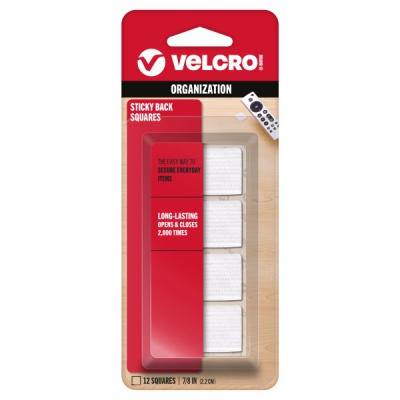 White Velcro Squares