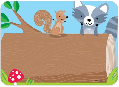 Woodland Friends Labels